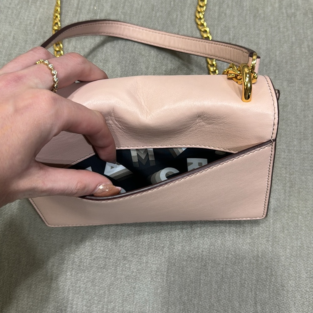 NEW Marc Jacobs Pink Mini Double Take Leather Crossbody Bag - Picture 12 of 14